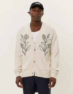 Les Deux Brad Embroidery Cardigan | Knitwear