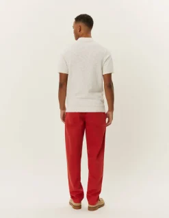 Les Deux Brad Zipper Polo | Knitwear