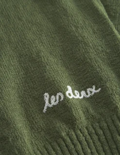 Les Deux Brad Zipper Polo | Knitwear