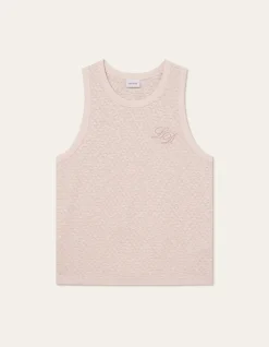 Les Deux Bruce Knitted Check Tanktop | T-Shirts