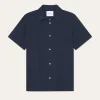 Les Deux Charlie Stripe Structure SS Shirt 2.0 | Shirts / Overshirts