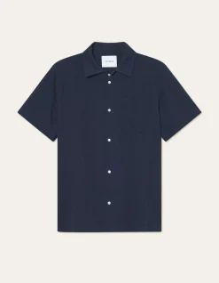 Les Deux Charlie Stripe Structure SS Shirt 2.0 | Shirts / Overshirts