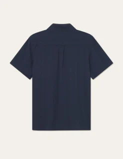 Les Deux Charlie Stripe Structure SS Shirt 2.0 | Shirts / Overshirts