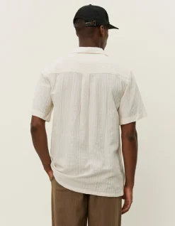Les Deux Charlie Stripe Structure SS Shirt 2.0 | Shirts / Overshirts