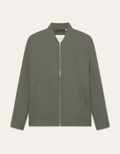 Les Deux Como Reg Herringbone Bomber Jacket | Jackets / Coats