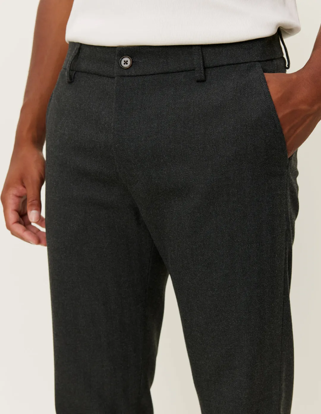 Les Deux Como Reg Herringbone Suit Pants | Pants