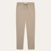 Les Deux Como Tapered Textured Drawstring Pants | Pants