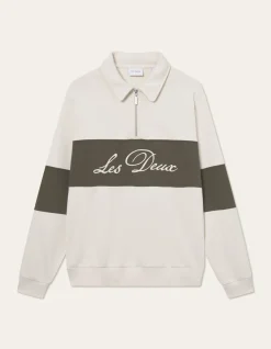 Les Deux Cory Zipper Rugby Sweatshirt | Hoodies / Sweatshirts