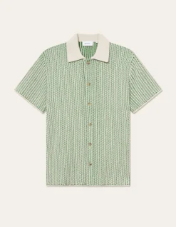 Les Deux Easton Knitted SS Shirt | Knitwear