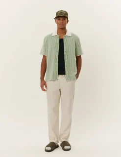 Les Deux Easton Knitted SS Shirt | Knitwear