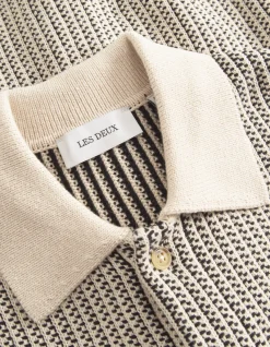 Les Deux Easton Knitted SS Shirt | Knitwear