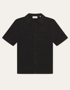Les Deux Elvin Structure Knitted SS Shirt | Knitwear | Shirts / Overshirts