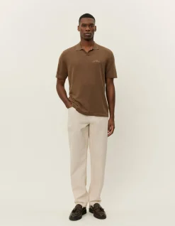 Les Deux Emmanuel Knit Polo | Knitwear
