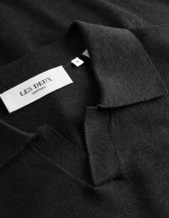 Les Deux Emmanuel Knit Polo | Knitwear
