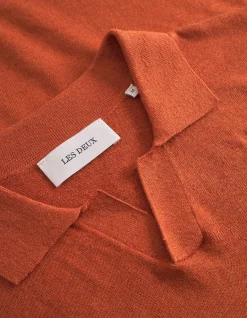Les Deux Emmanuel Knit Polo | Knitwear