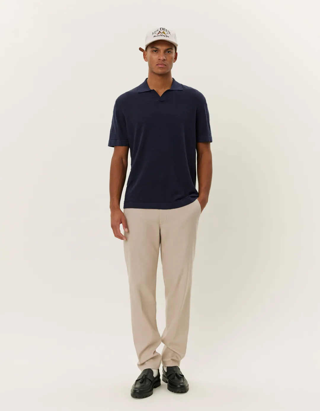 Les Deux Emmanuel Polo Knit | Knitwear