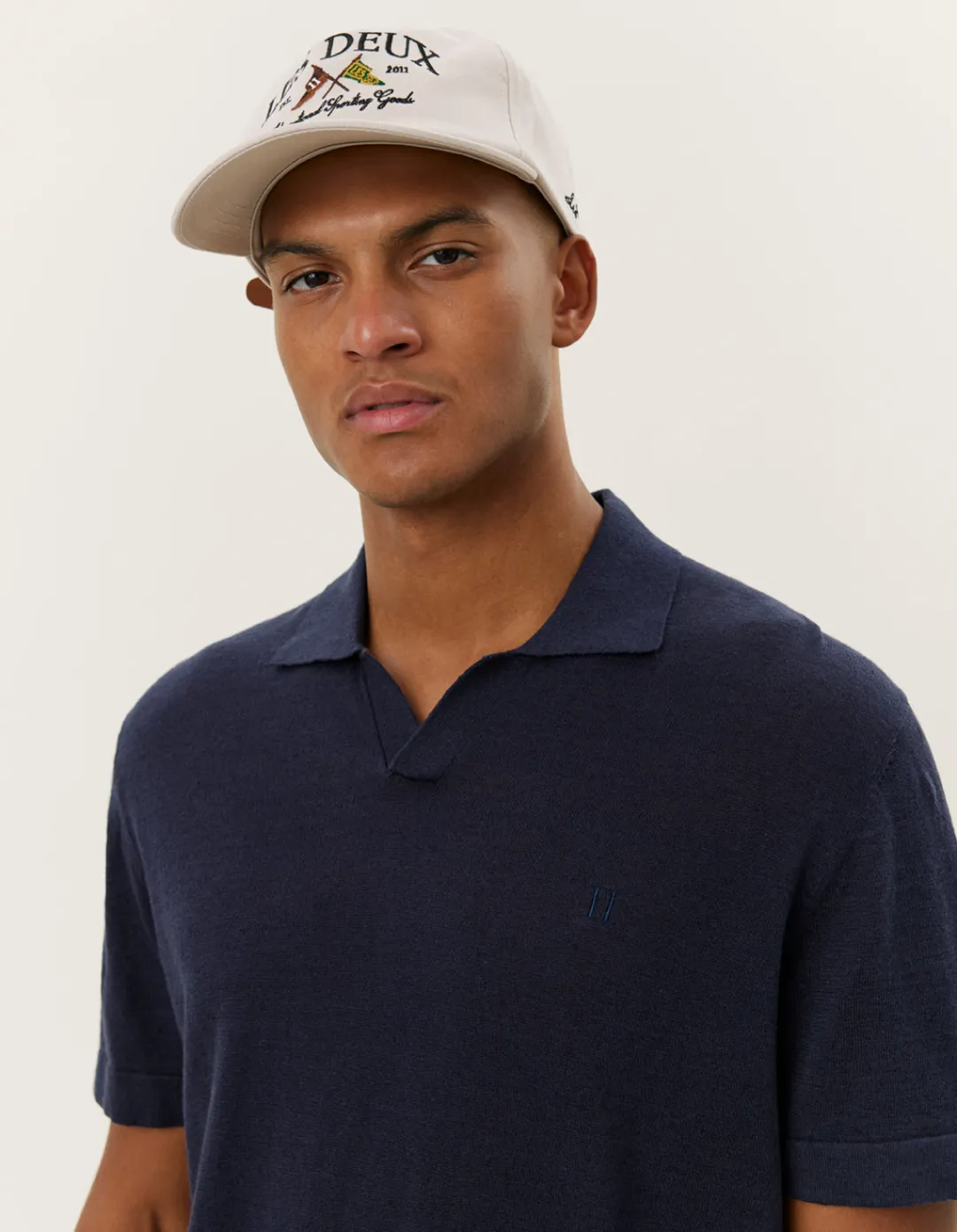 Les Deux Emmanuel Polo Knit | Knitwear