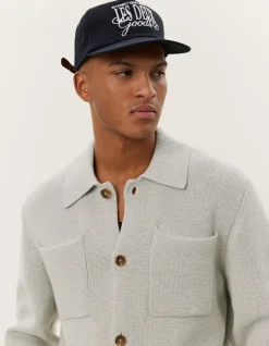 Les Deux Fischer Cotton Milano Overshirt | Knitwear | Shirts / Overshirts