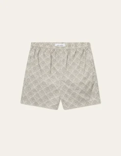 Les Deux Flower Tile Track Shorts | Shorts