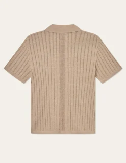 Les Deux Floyd Linen Knitted SS Shirt | Knitwear | Shirts / Overshirts