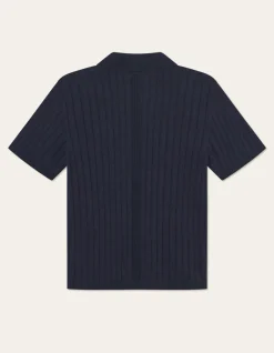 Les Deux Floyd Linen Knitted SS Shirt | Knitwear | Shirts / Overshirts