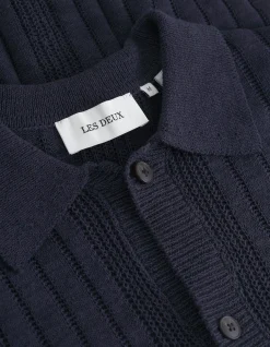 Les Deux Floyd Linen Knitted SS Shirt | Knitwear | Shirts / Overshirts