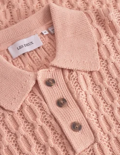 Les Deux Garrett Knitted Polo | Knitwear