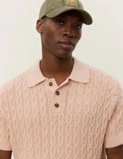 Les Deux Garrett Knitted Polo | Knitwear