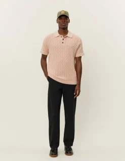 Les Deux Garrett Knitted Polo | Knitwear