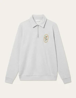Les Deux Geoffroy Zipper Polo Sweatshirt | Hoodies / Sweatshirts