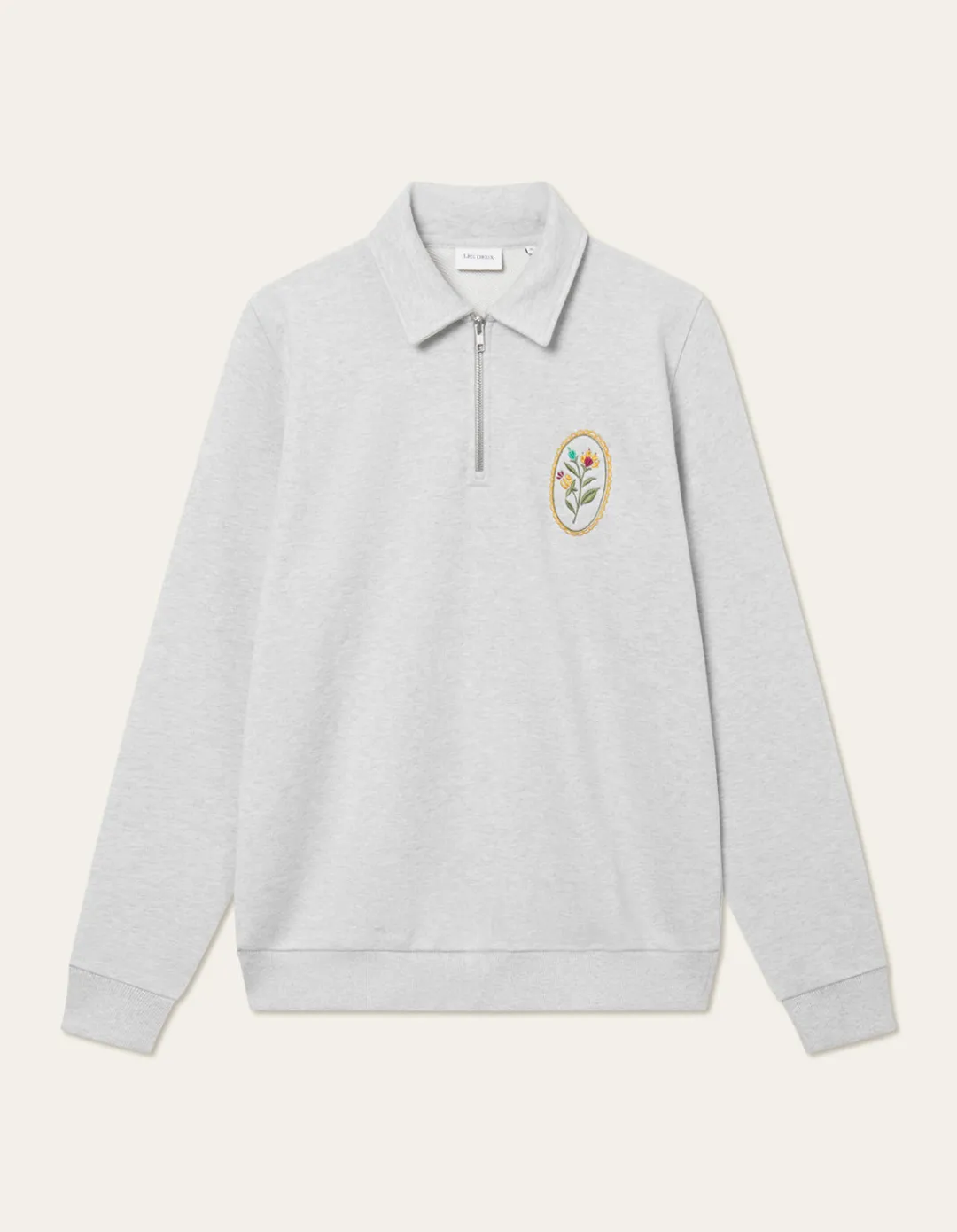 Les Deux Geoffroy Zipper Polo Sweatshirt | Hoodies / Sweatshirts