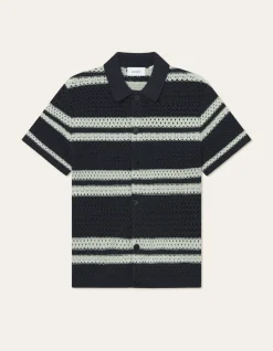 Les Deux Gianni SS Knit Shirt | Knitwear | Shirts / Overshirts