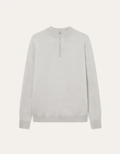 Les Deux Greyson Half-Zip Merino Knit | Knitwear