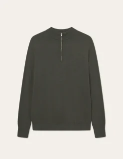 Les Deux Greyson Half-Zip Merino Knit | Knitwear