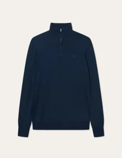 Les Deux Greyson Half-Zip Merino Knit | Knitwear