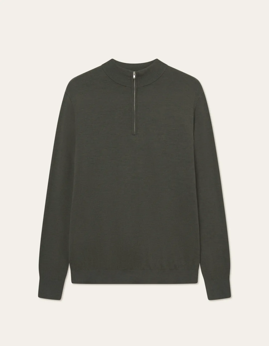 Les Deux Greyson Half-Zip Merino Knit | Knitwear