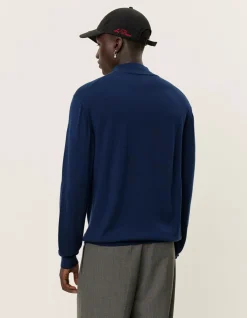 Les Deux Greyson Half-Zip Merino Knit | Knitwear