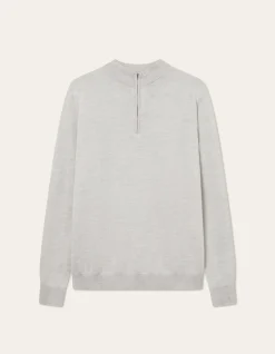 Les Deux Greyson Half-Zip Merino Knit | Knitwear