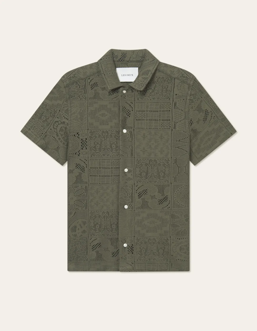 Les Deux Hector Lace SS Shirt | Shirts / Overshirts