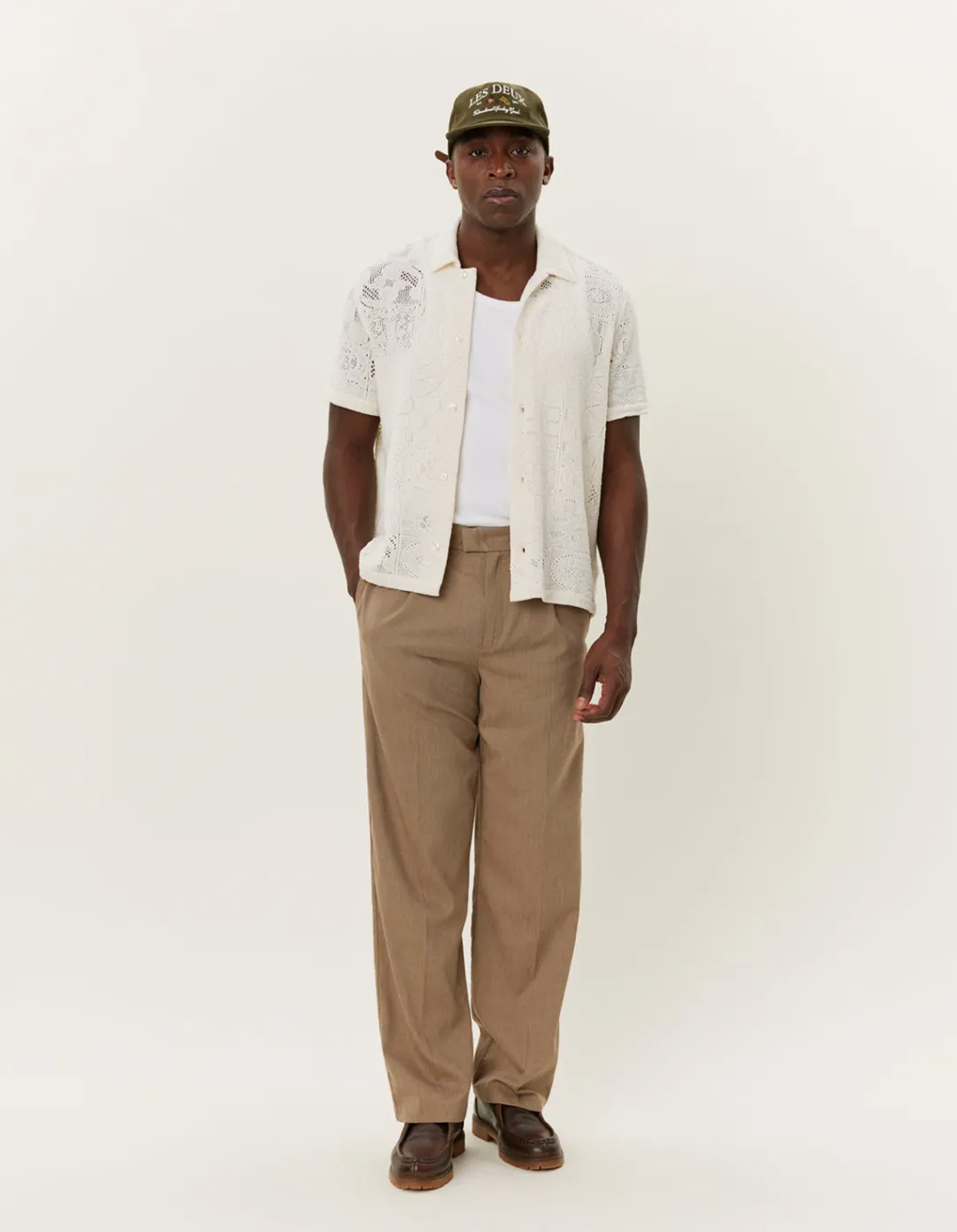 Les Deux Hector Lace SS Shirt | Shirts / Overshirts