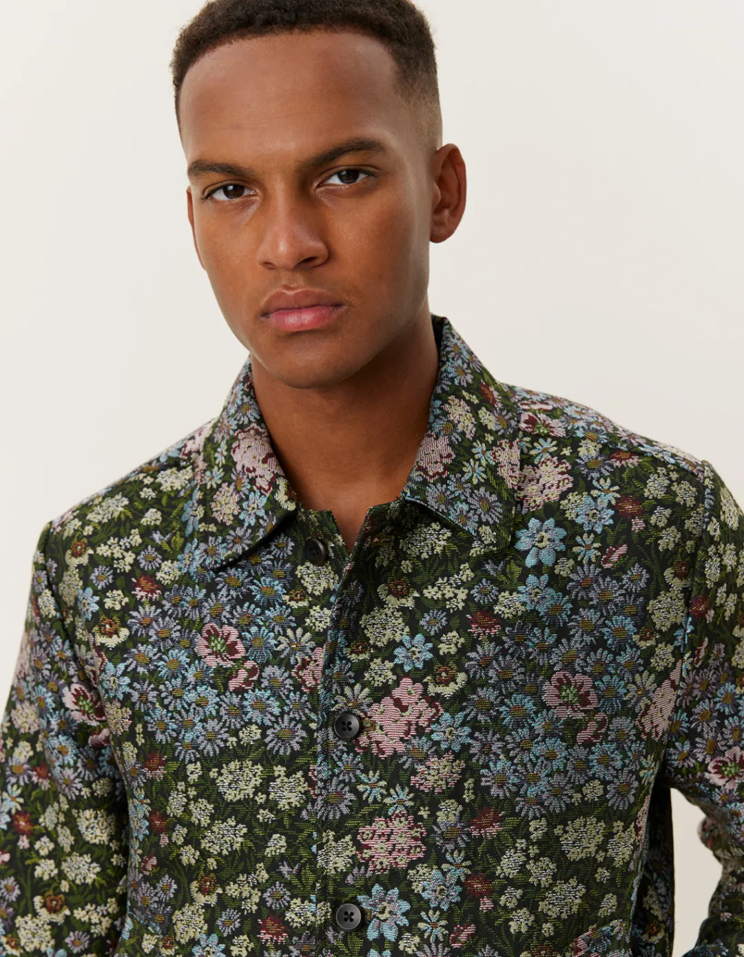 Les Deux Jaiden Jacquard Overshirt | Shirts / Overshirts
