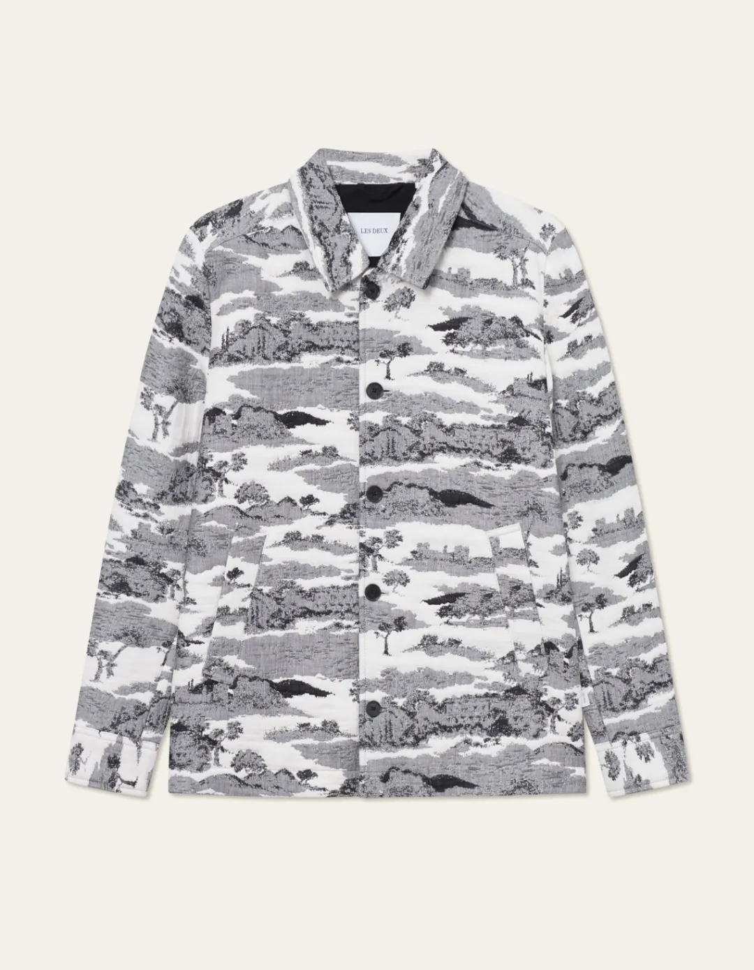 Les Deux Jaiden Ruins Jaqcuard Overshirt | Shirts / Overshirts
