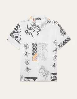 Les Deux Kamar AOP SS Shirt | Shirts / Overshirts