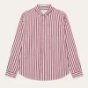 Les Deux Kent Stripe Peached Poplin Shirt | Shirts / Overshirts