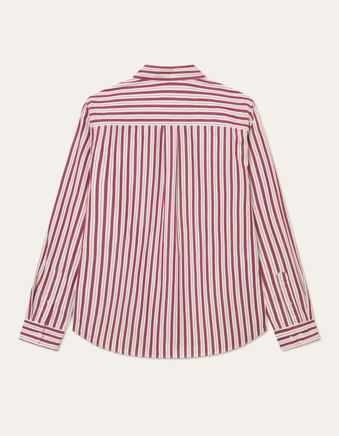 Les Deux Kent Stripe Peached Poplin Shirt | Shirts / Overshirts