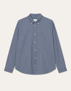 Les Deux Kent Stripe Poplin Shirt | Shirts / Overshirts