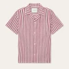 Les Deux Klark Stripe Poplin SS Shirt | Shirts / Overshirts