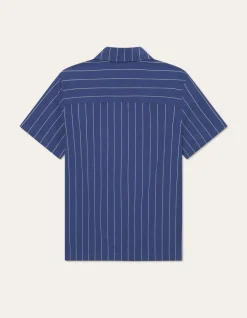 Les Deux Klark Stripe Poplin SS Shirt | Shirts / Overshirts
