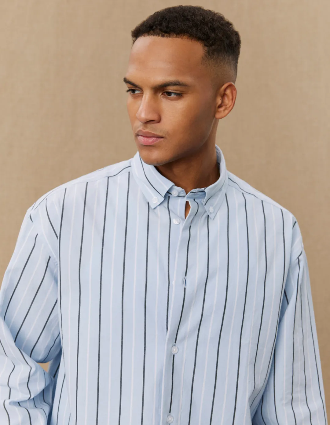 Les Deux Kolton Striped Yale Shirt | Shirts / Overshirts