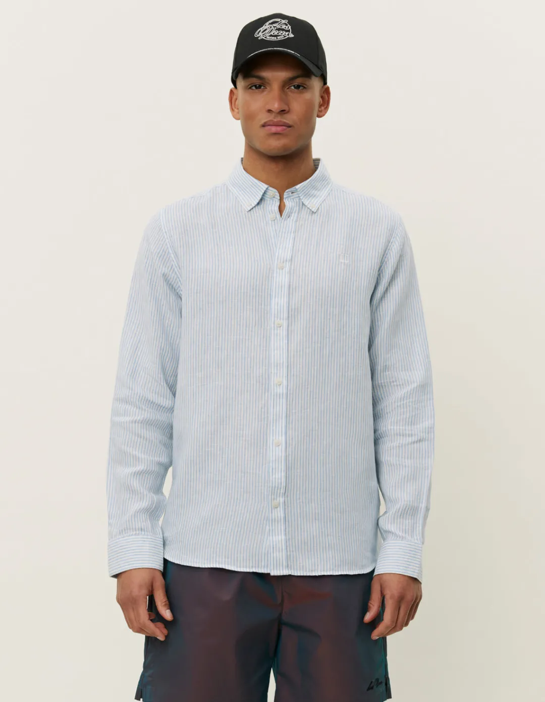 Les Deux Konrad Stripe Linen Shirt | Shirts / Overshirts